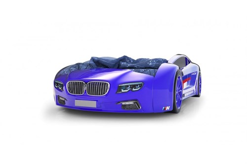 Кровать-машина Roadster «БМВ» с подъемным механизмом - фото 14340