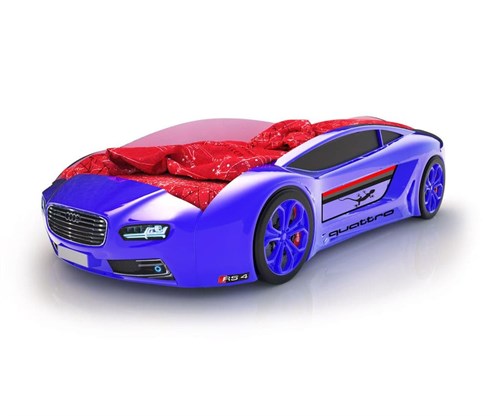 Кровать-машина Roadster «Ауди» с подъемным механизмом - фото 14360