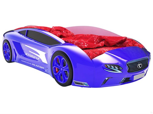 Кровать-машина Roadster «Лексус» с подъемным механизмом - фото 14374