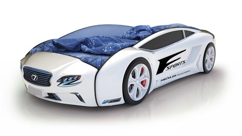 Кровать-машина Roadster «Лексус» с подъемным механизмом - фото 14379