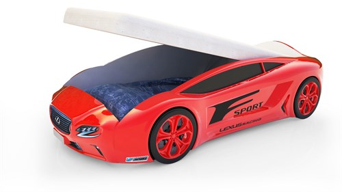 Кровать-машина Roadster «Лексус» с подъемным механизмом - фото 14382