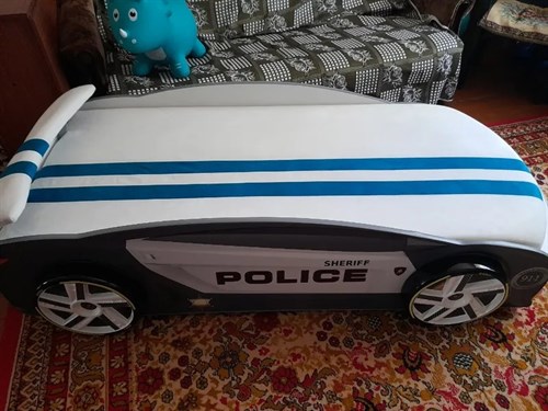 Кровать-машина МАНГО «Полиция» - фото 16489