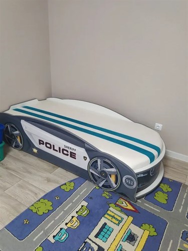 Кровать-машина МАНГО «Полиция» - фото 16497