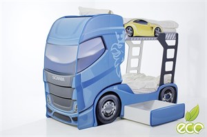 Кровать-грузовик "Скания+2"