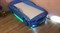Кровать-машина "Мустанг" 3D синяя - фото 11699