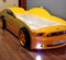 Кровать-машина "Мустанг Plus" желтая - фото 11925